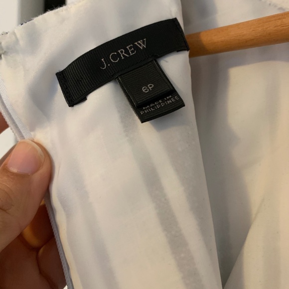 J.CREW Belted Linen Dress SIZE 6 Petite - Picture 7 of 7